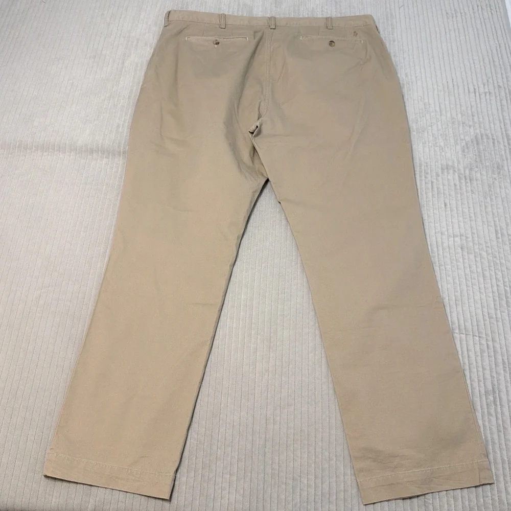 Polo Ralph Lauren Mens Stretch Classic Fit Chino Pants 44B/34 White Cotton Twill